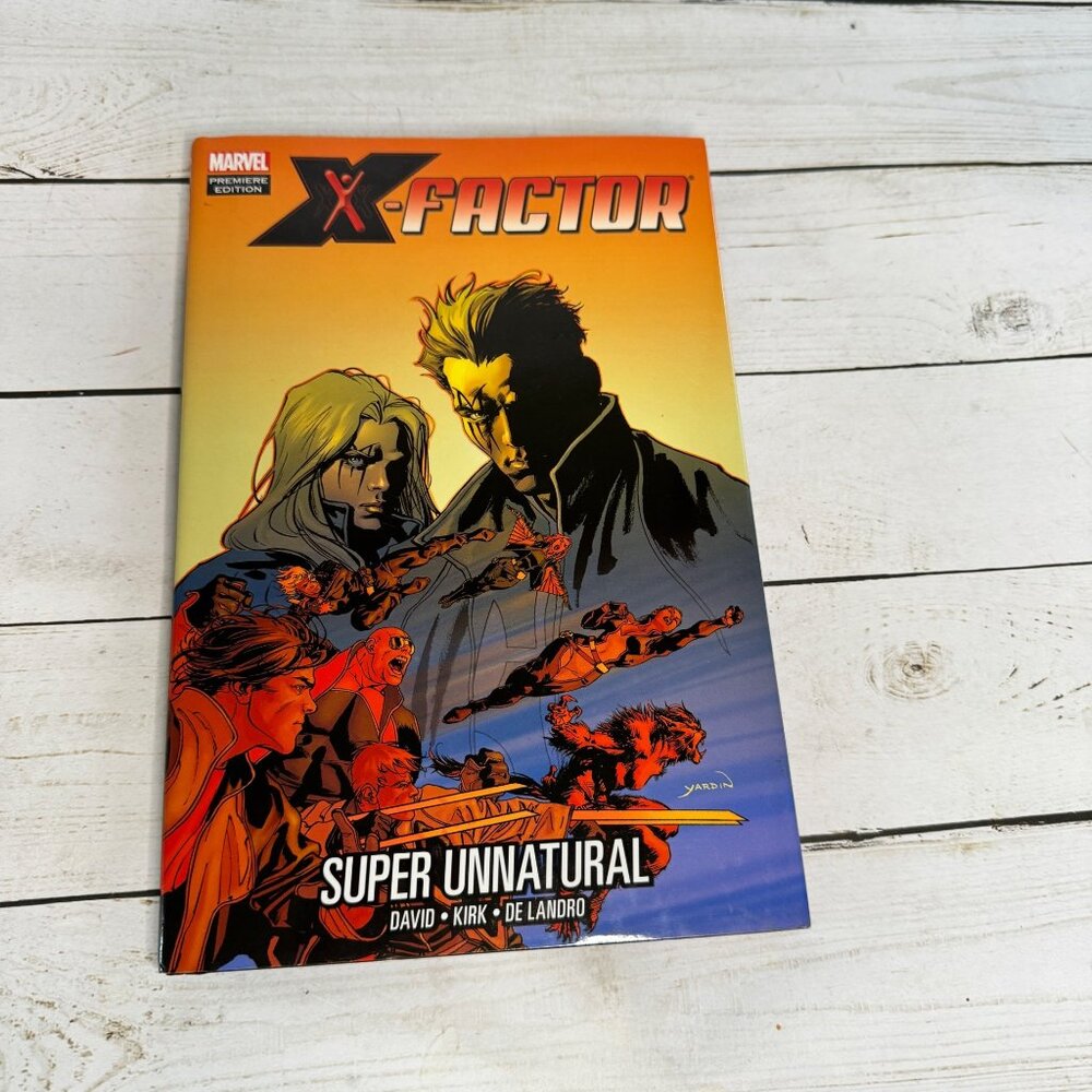 X-Factor Super Unnatural Hardcover Graphic Novel By Marvel‎ Comics